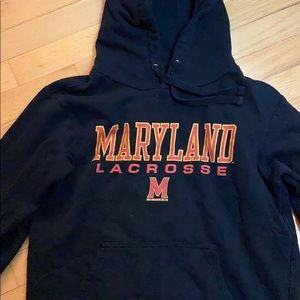 University of Maryland lacrosse sweatshirt